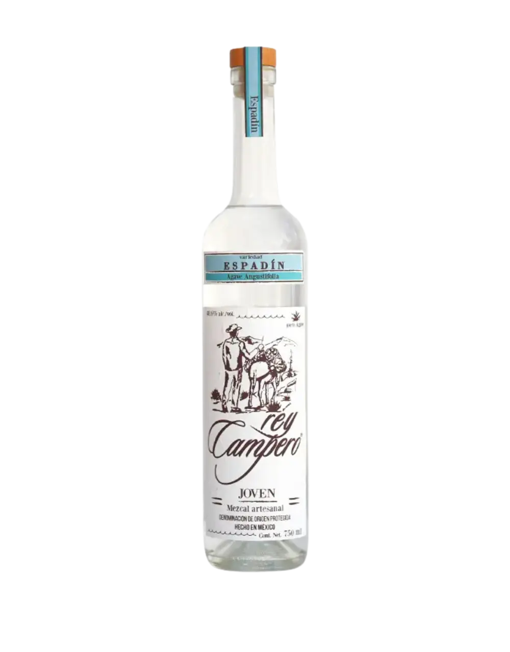 Rey Campero Espadin Mezcal Joven 750ML