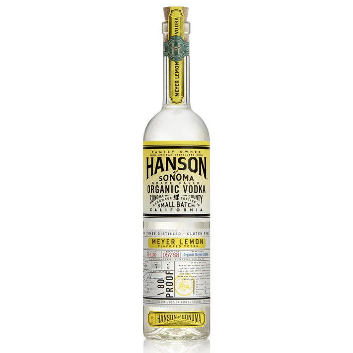 Hanson Organic Meyer Lemon Vodka 750ML
