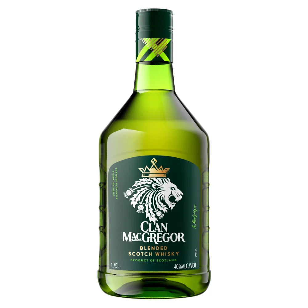 Clan Macgregor Blended Scotch Whiskey 1.75L