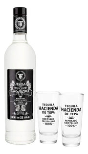 Hacienda De Tepa Reposado  Cristalino 750ML