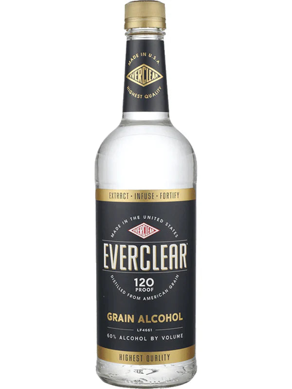 Everclear Grain Alcohol 120 Proof 750ML