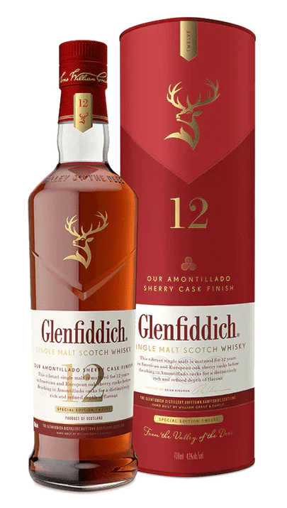 Glenfiddich 12 Year Single Malt Scotch Whisky Sherry Cask 750ML