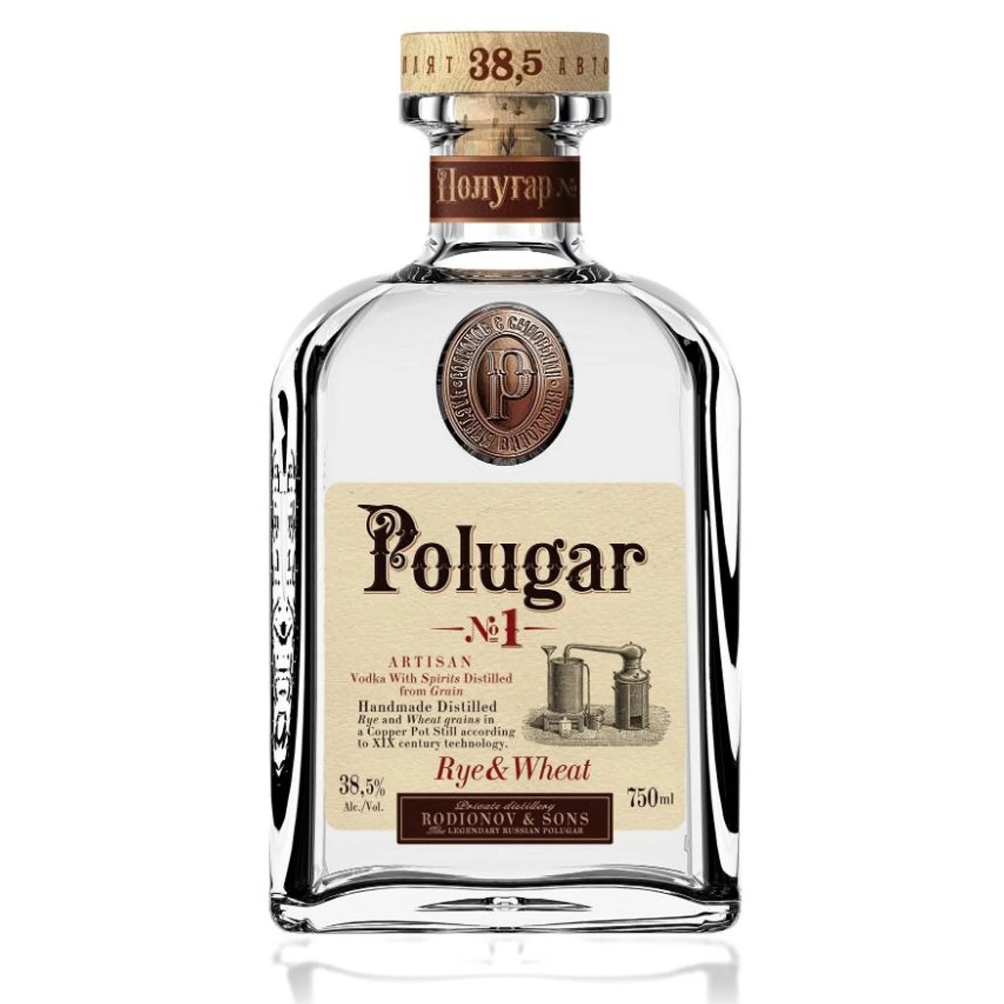 Polugar No.1 Rye & Wheat 750ML