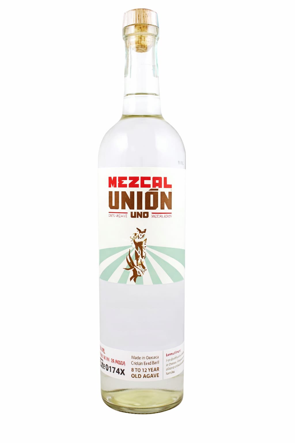 Union Uno Mezcal Joven 750ML