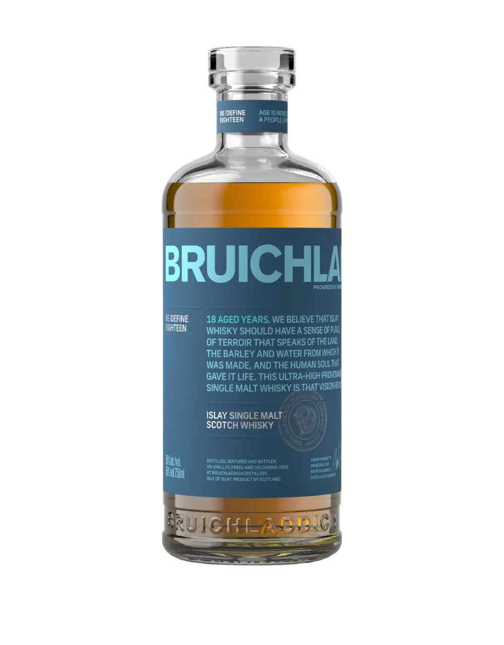 Bruichladdich Islay Single Malt 18 Year Old 750ML