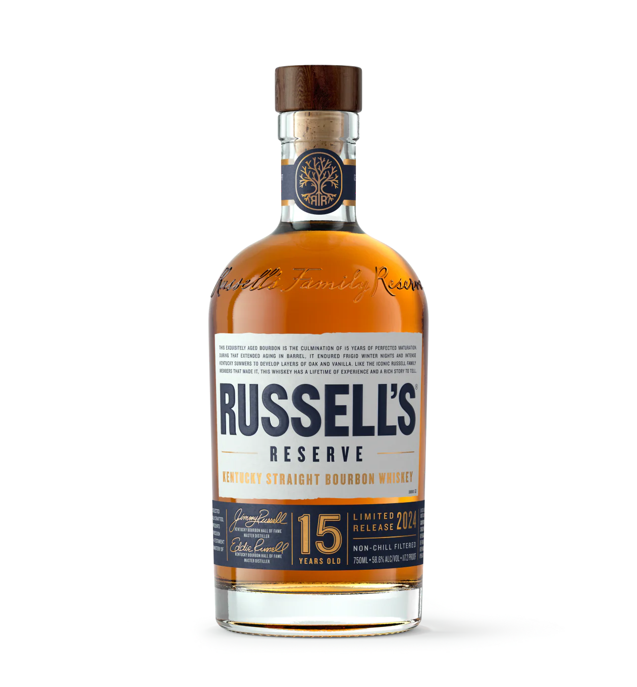 Russell's Reserve 15 Year Old Kentucky Bourbon 117.2 Proof 750ML