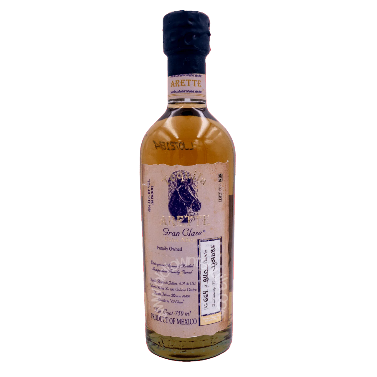 Arette Gran Clase Extra Anejo 750ML