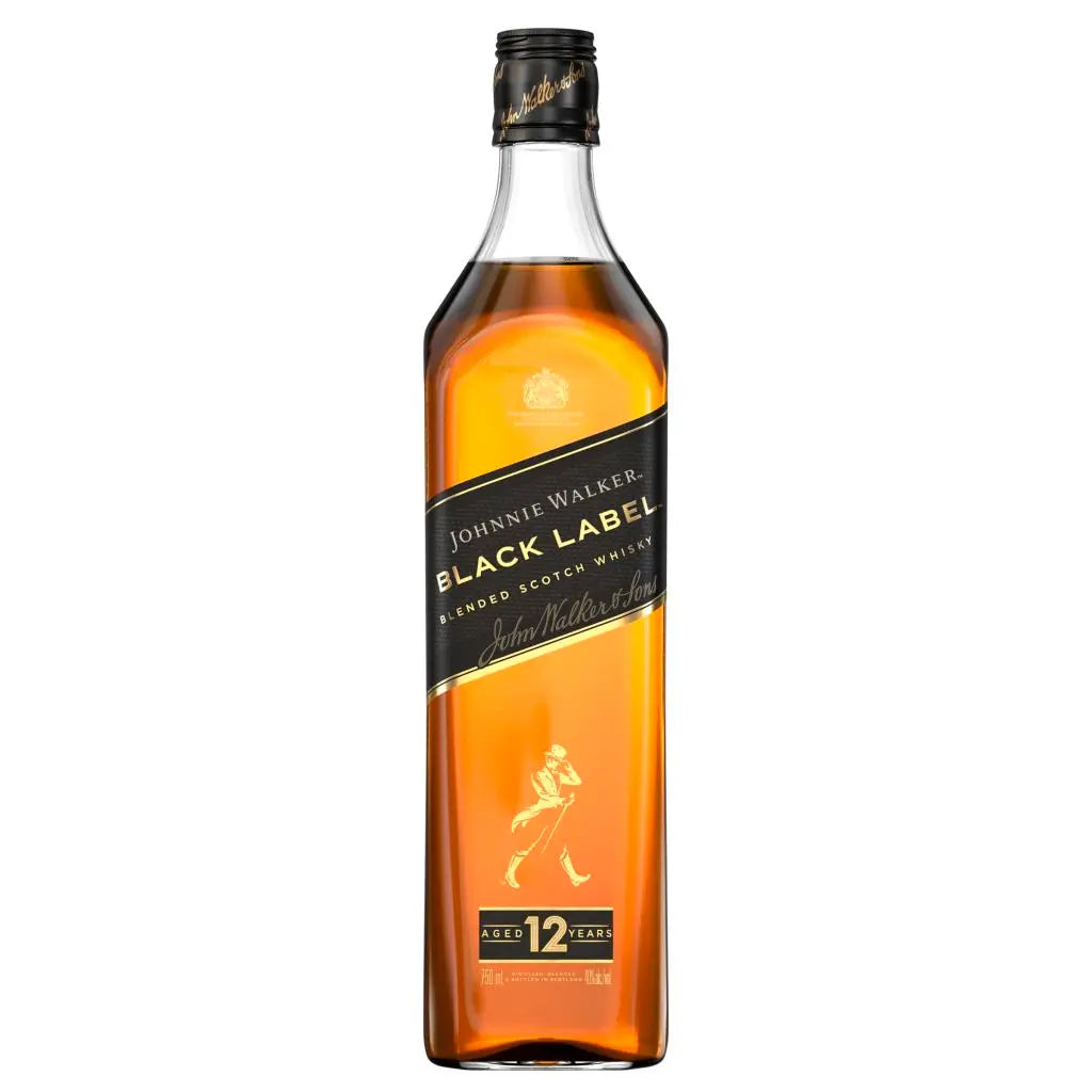 Johnnie Walker Black Label Blended Scotch Whisky 750ML