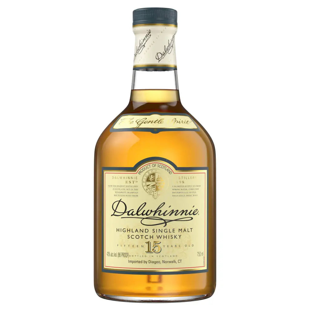 Dalwhinnie Single Malt Whsky 15 Year Old 750ML
