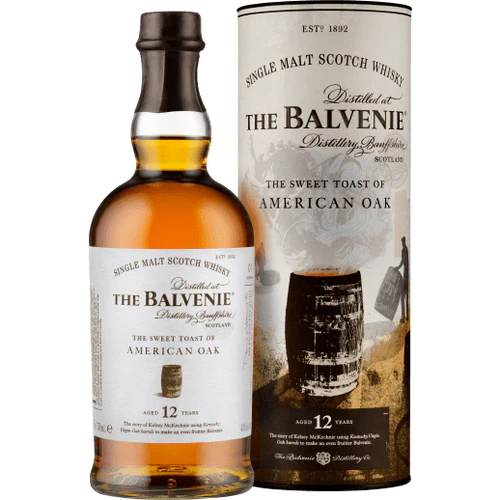 Balvenie Toasted Oak 12 Year Old Single Malt Whisky 750ML