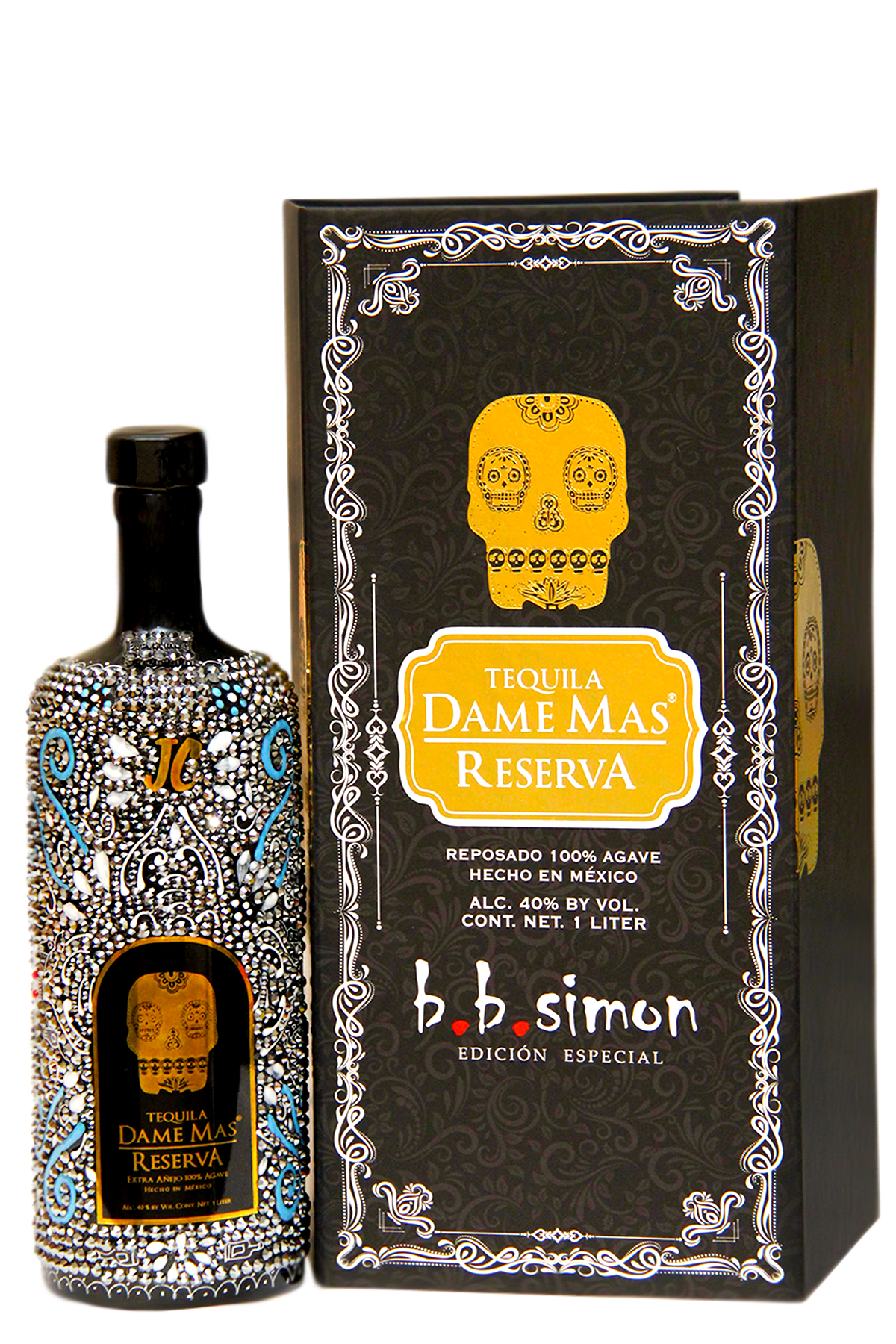 Dame Mas Reserva B.B. Simon Silver Edition Extra Añejo Tequila 1L