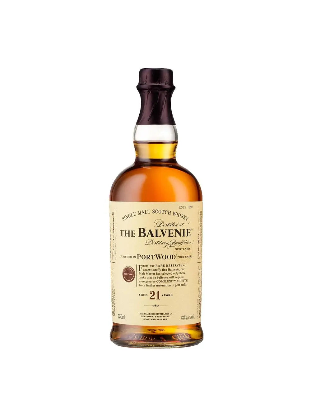 Balvenie Portwood 21 Year Old Single Malt 750ML