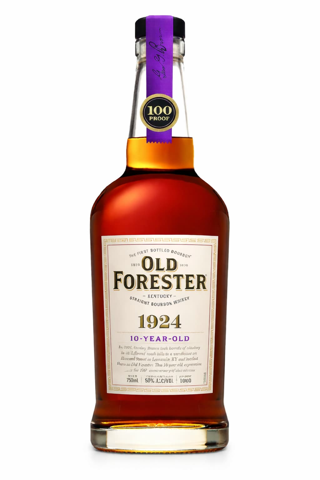 Old Forester 1924 Bourbon Whiskey 10 Year Old 750ML