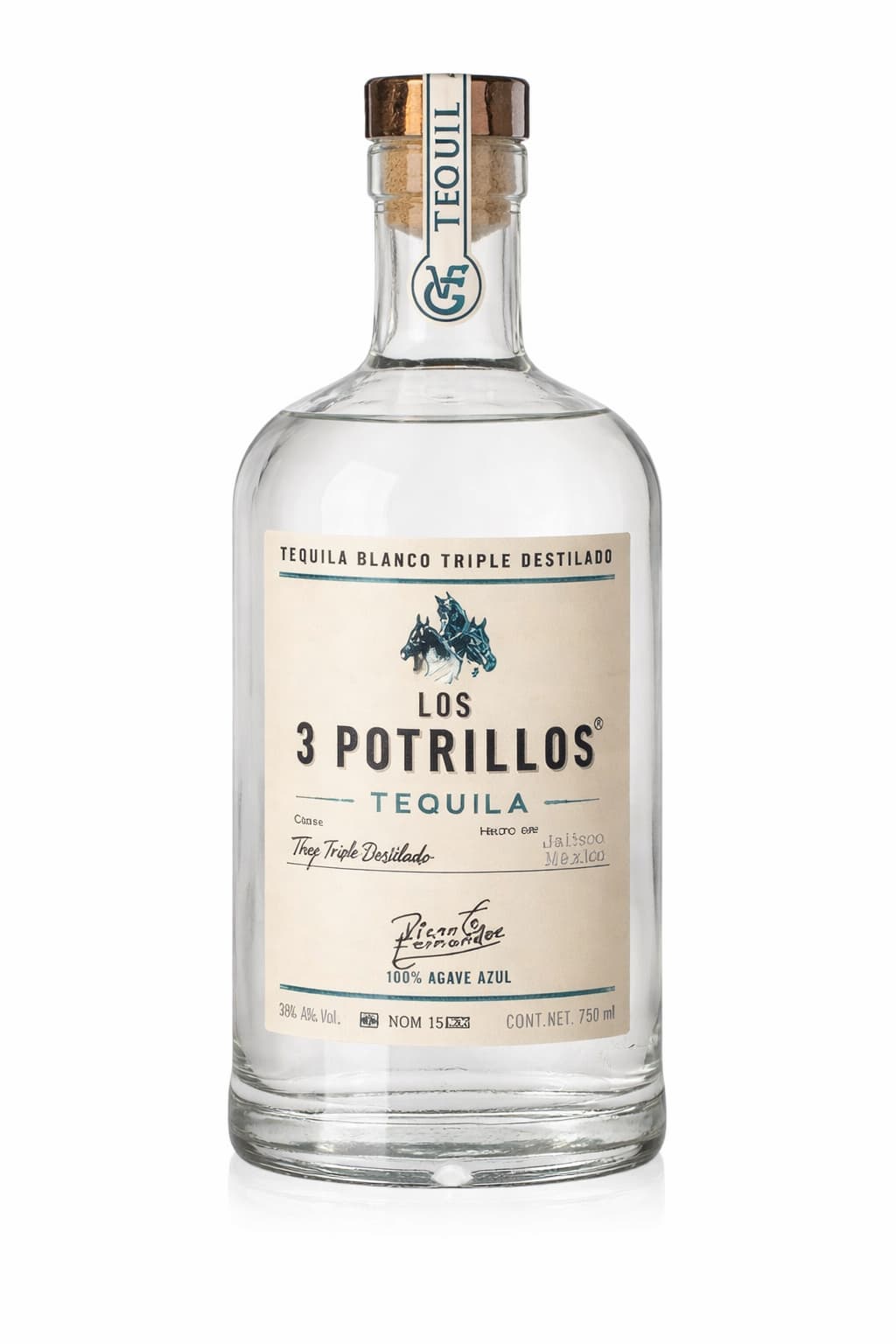 Los Tres Potrillos Blanco 750ML