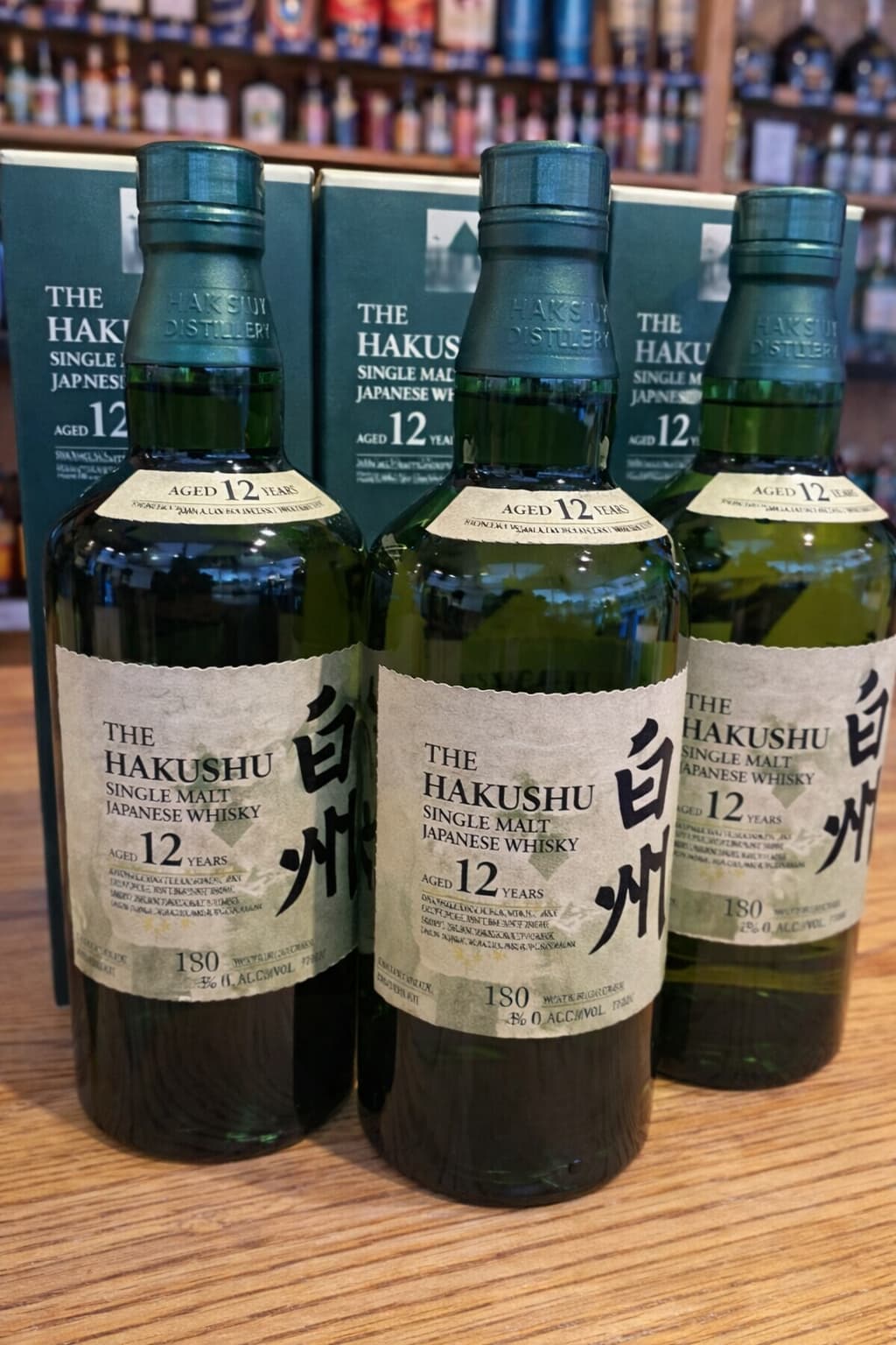 Suntory Hakushu Single Malt 12 Year Old 750ML