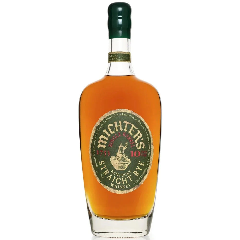 Michter's Single Barrel Rye Whiskey 10 Year old 750ML