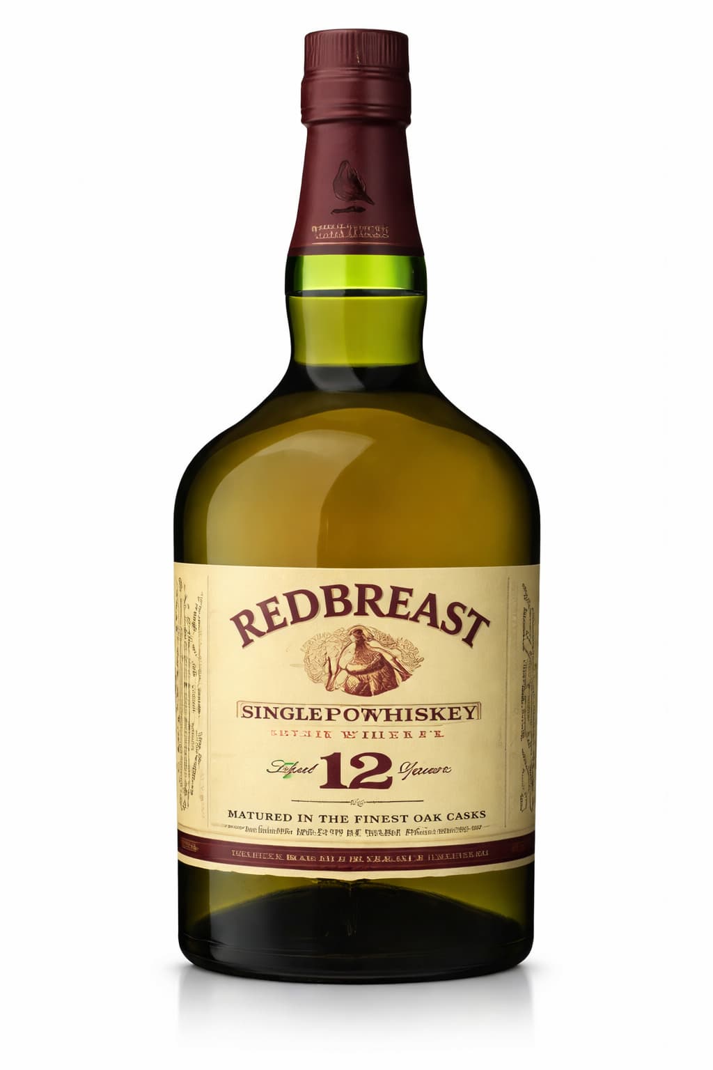 Redbreast 12 Year old Cask Strength  Single pot Still Irish Whiskey 750ML
